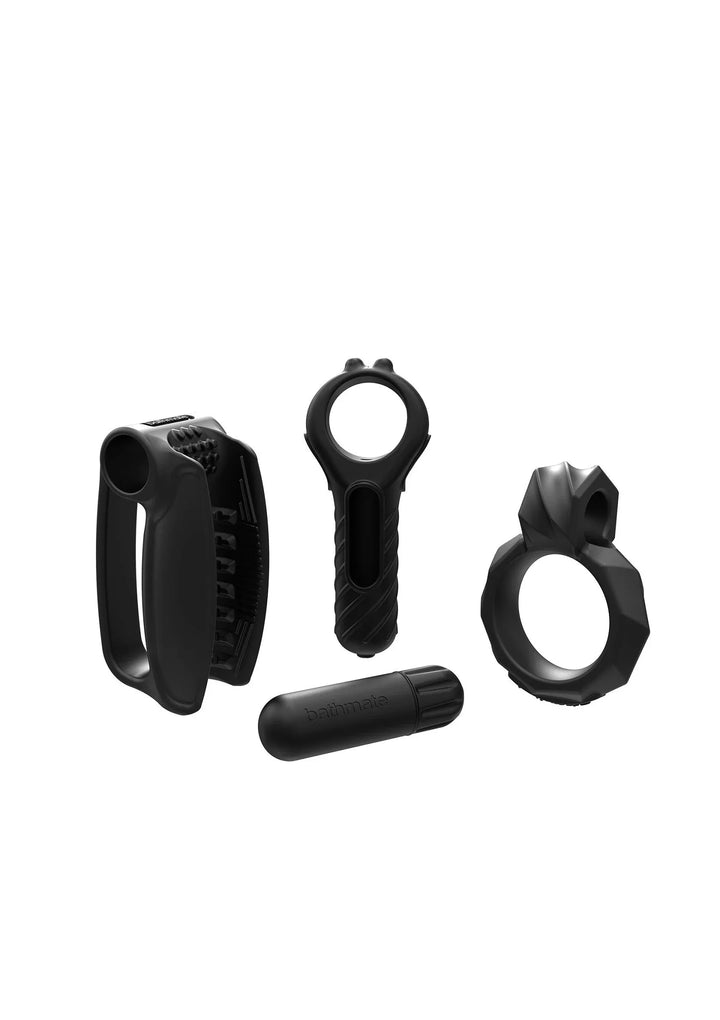 Vibe Endurance Kit 4pcs Cockring | Cockring - Bathmate | SIN&LACE