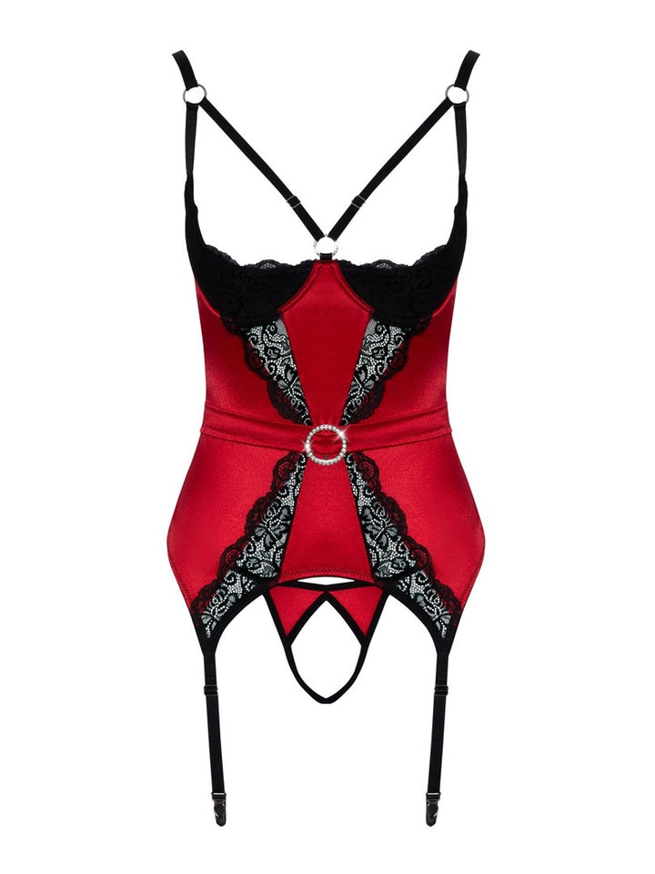 Cami Suspenders red