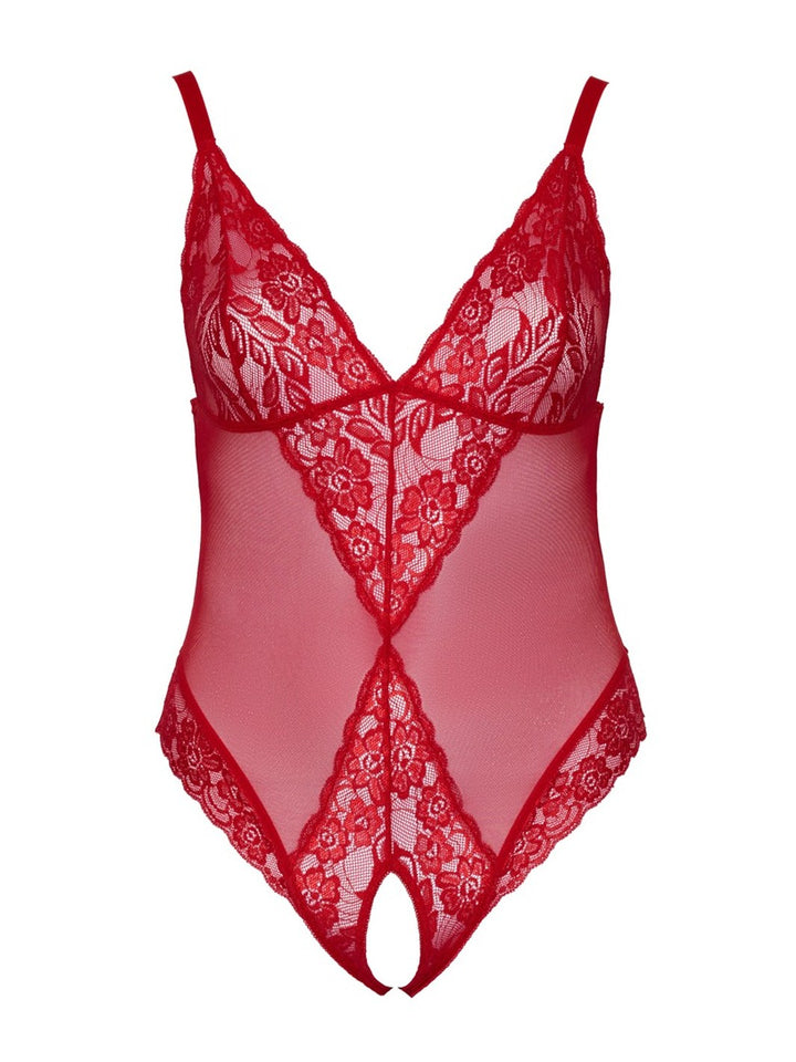 Crotchless Body - Rood