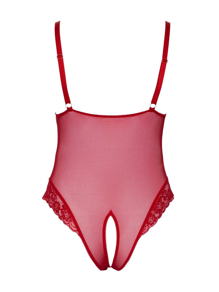 Crotchless Body - Rood