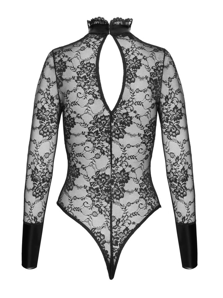 Noir Handmade Kruisloze Body van Kant