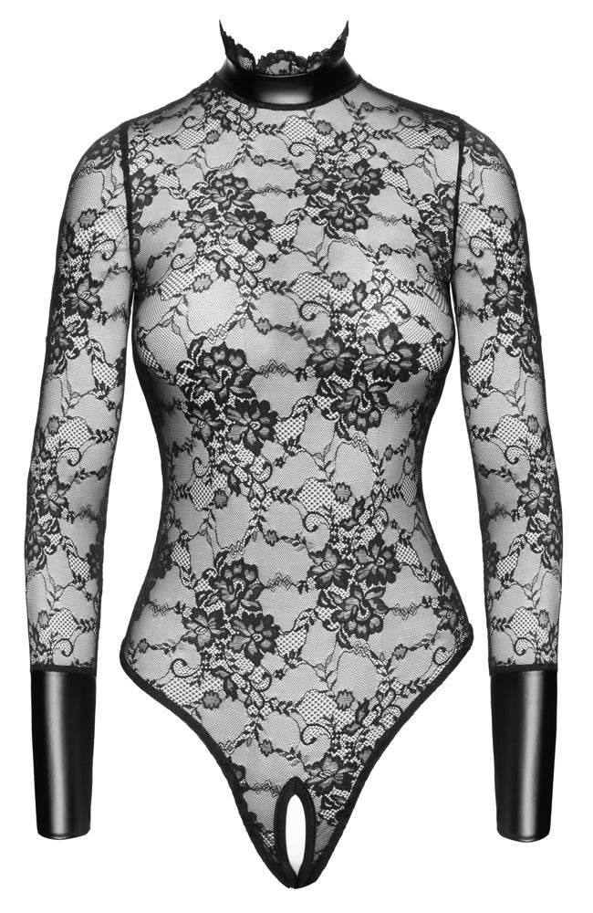 Noir Handmade Kruisloze Body van Kant | Body - Noir Handmade | SIN&LACE