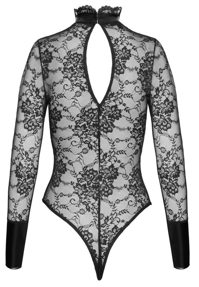 Noir Handmade Kruisloze Body van Kant | Body - Noir Handmade | SIN&LACE