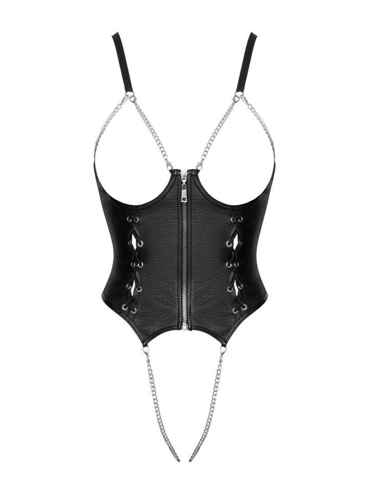 Imitation Leather Body open