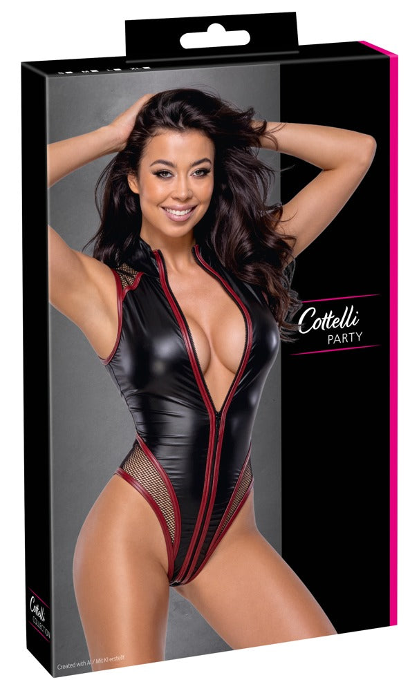 Cottelli PARTY Body met netstof inzetstukken verpakking