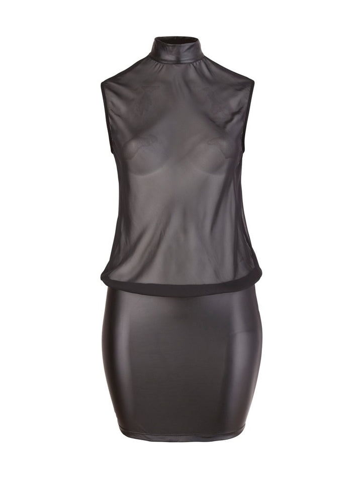 Dress transparent black