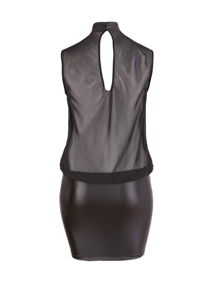 Dress transparent black