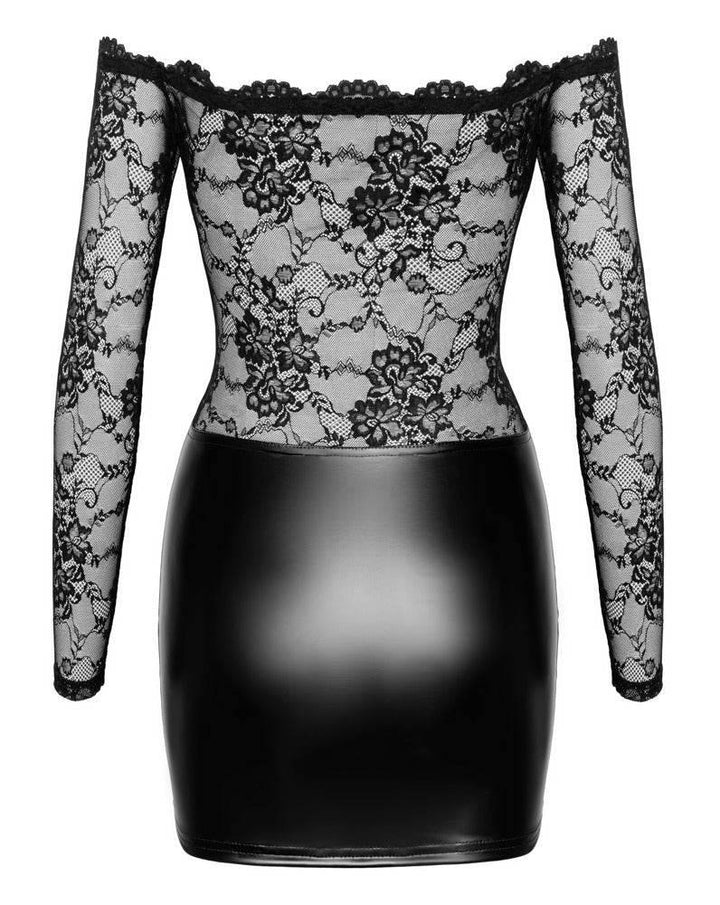 Noir Handmade Jurk Orgia Exclusive Kant | Jurk - Noir Handmade | SIN&LACE