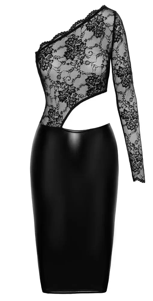 Noir Handmade Powerwetlook Kanten Top | Jurk - Noir Handmade | SIN&LACE