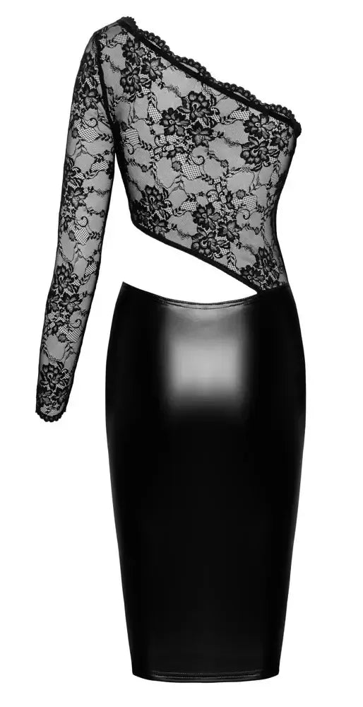 Noir Handmade Powerwetlook Kanten Top | Jurk - Noir Handmade | SIN&LACE