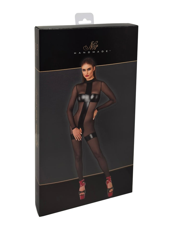 Onyx Eclipse Kruisloos Catsuit Zwart