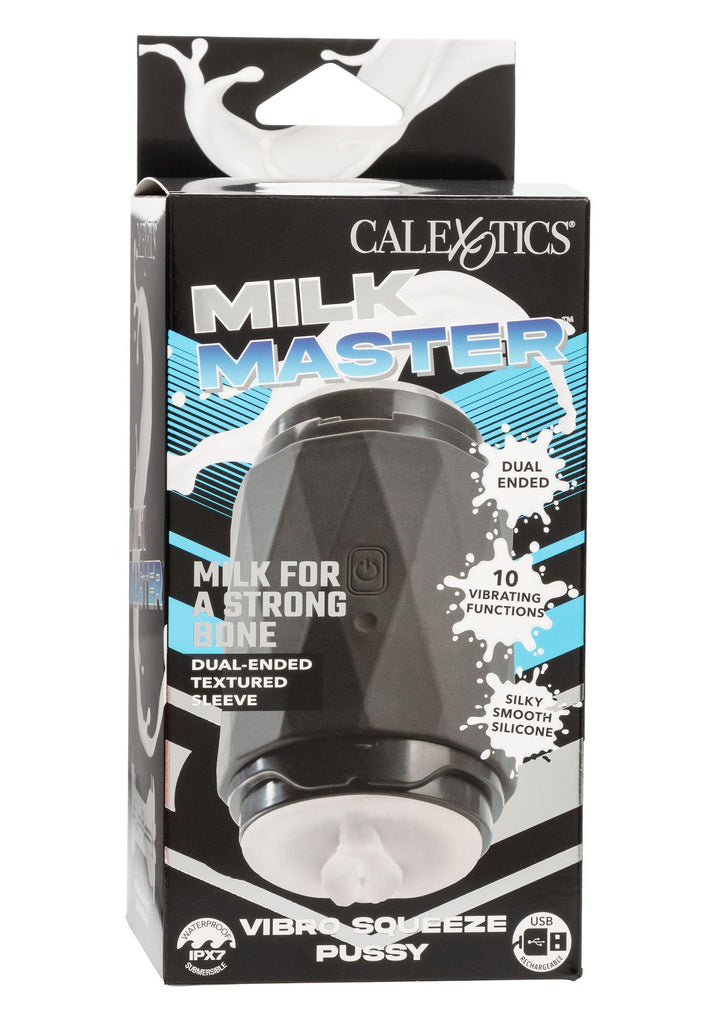 CalExotics Milk Master Vibro Squeeze Pussy masturbator