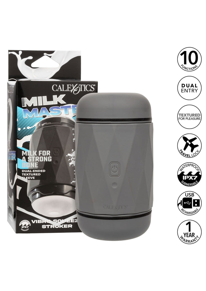 CalExotics Milk Master Vibro Squeeze Pussy masturbator