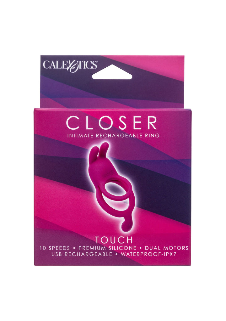 CalExotics Closer Intimate Rechargeable Ring Touch penisring