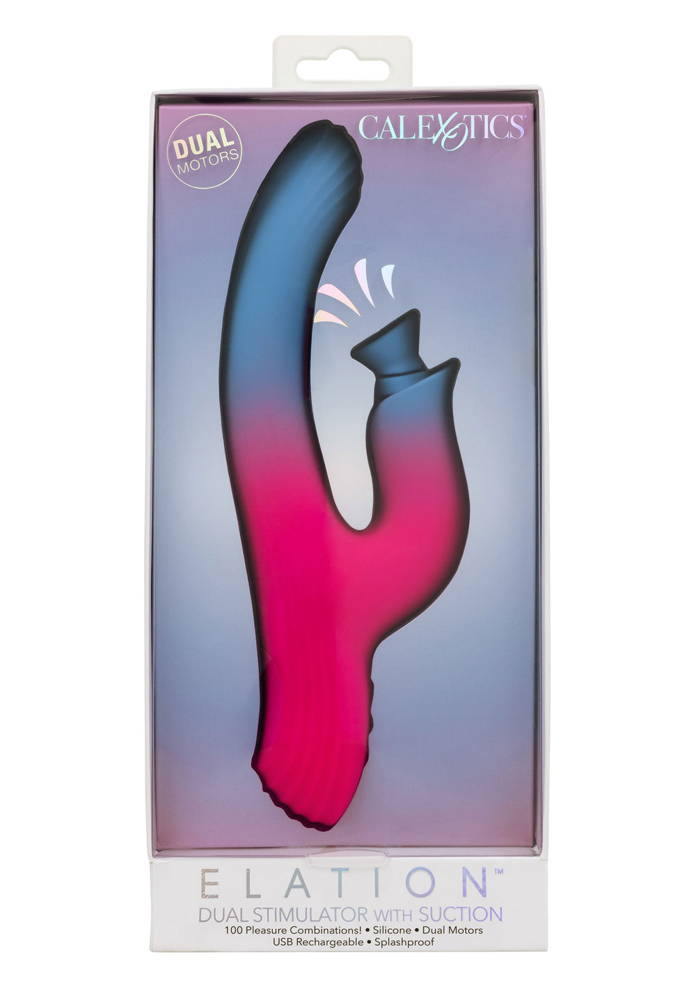 CalExotics Dual Stimulator Suction Vibrator | Rabbit vibrator - CalExotics | SIN&LACE
