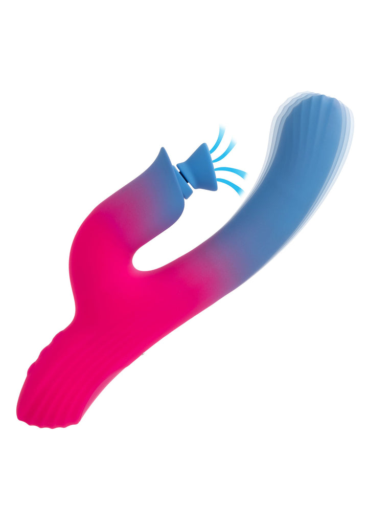 CalExotics Dual Stimulator Suction Vibrator | Rabbit vibrator - CalExotics | SIN&LACE