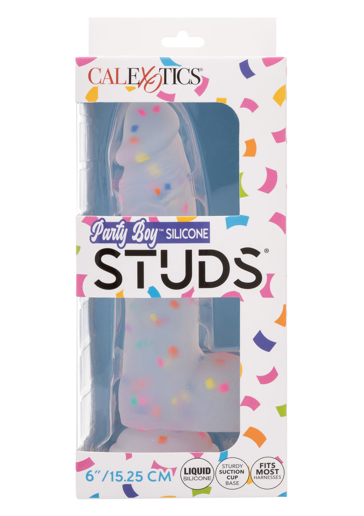 Studs Dildo 15.25 cm - Multicolor - afbeelding 3