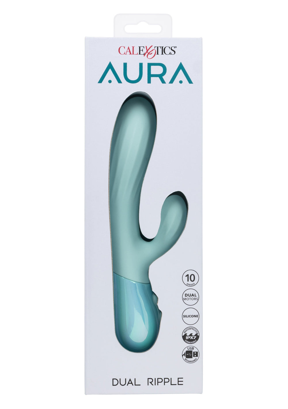 CalExotics Dual Ripple Vibrator | Rabbit vibrator - CalExotics | SIN&LACE