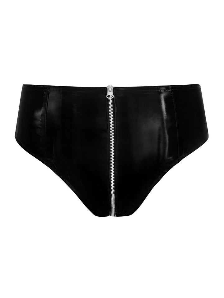 Vinyl Pants with a Zip M