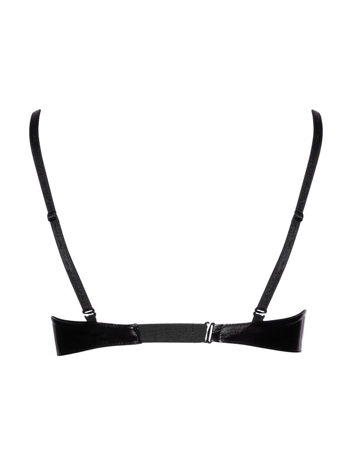 Vinyl Bra black