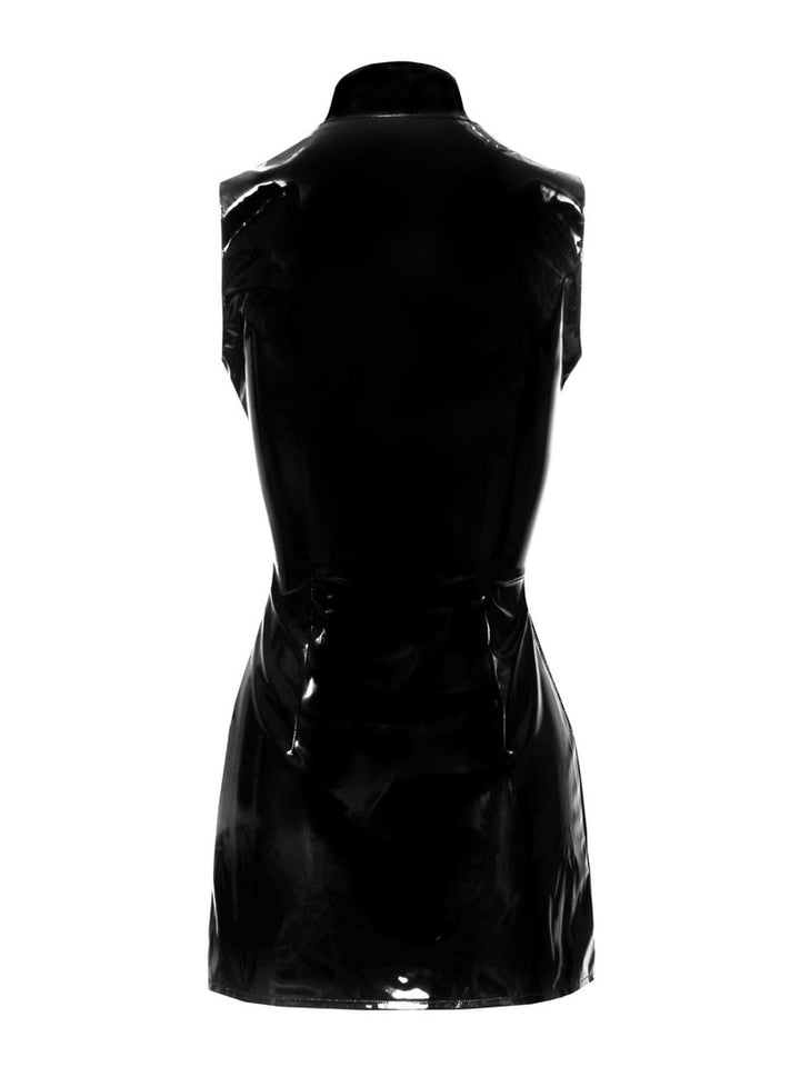 Vinyl Dress with Zip
