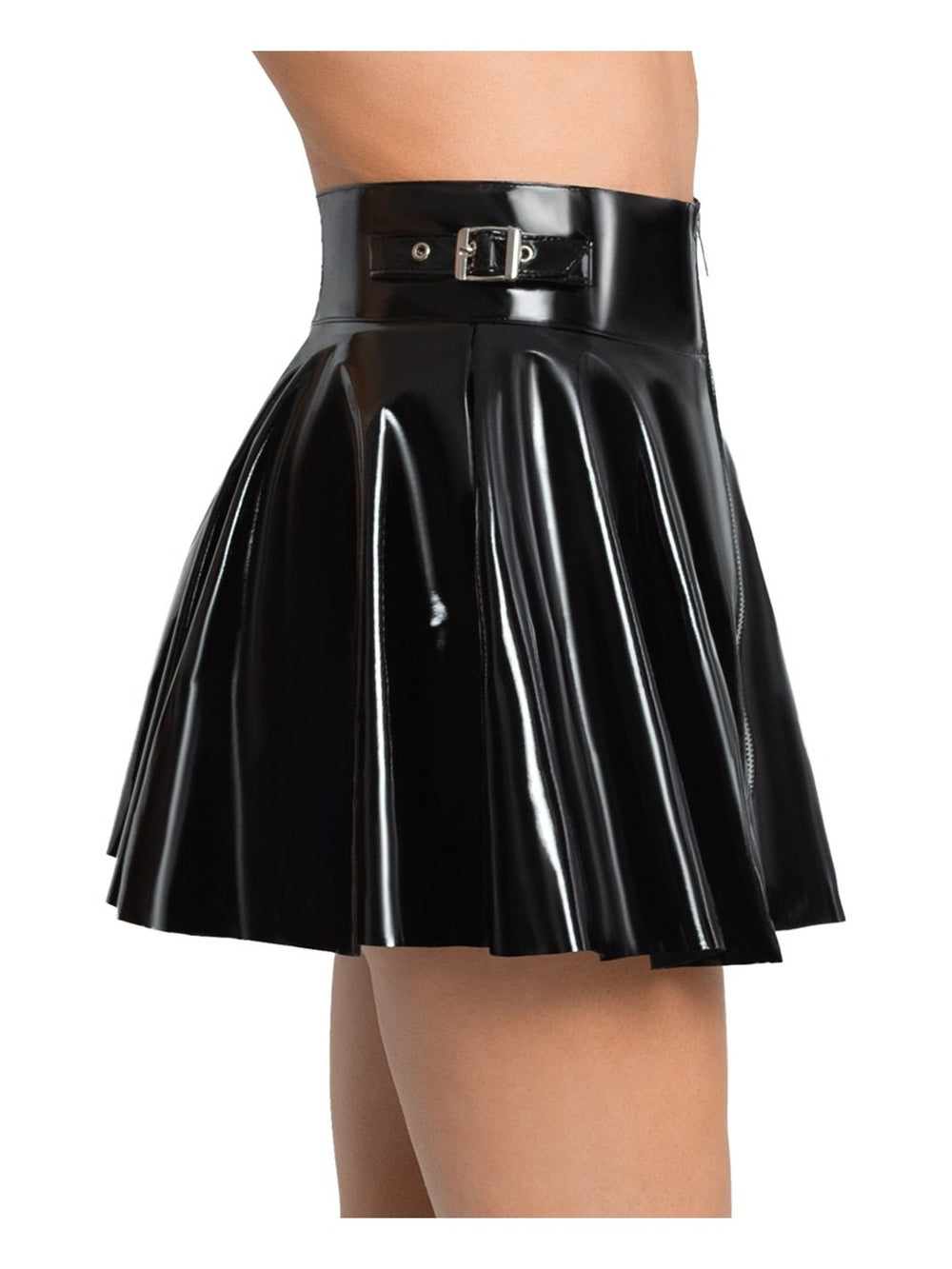 Vinyl Mini Skirt