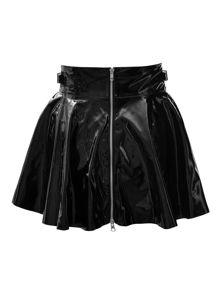 Vinyl Mini Skirt