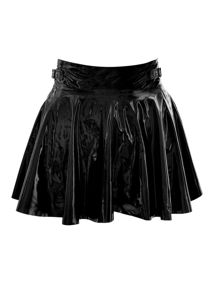 Vinyl Mini Skirt