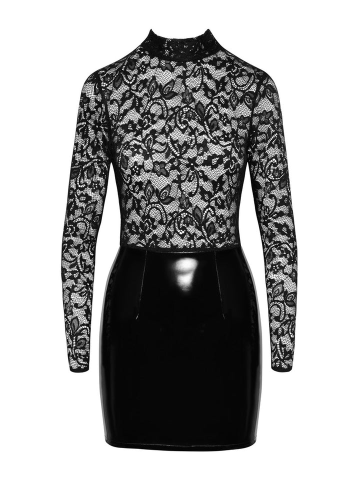 Vinyl Dress Lace