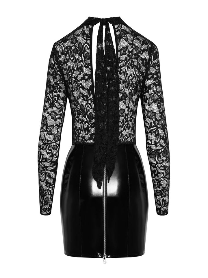 Vinyl Dress Lace