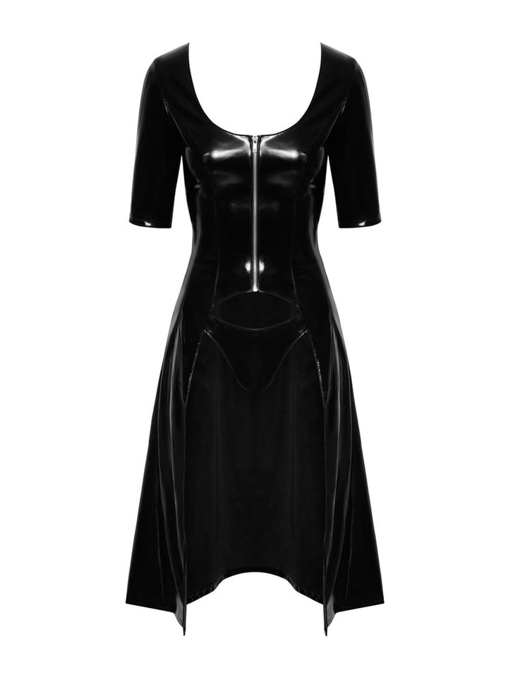 Vinyl Coat Dress