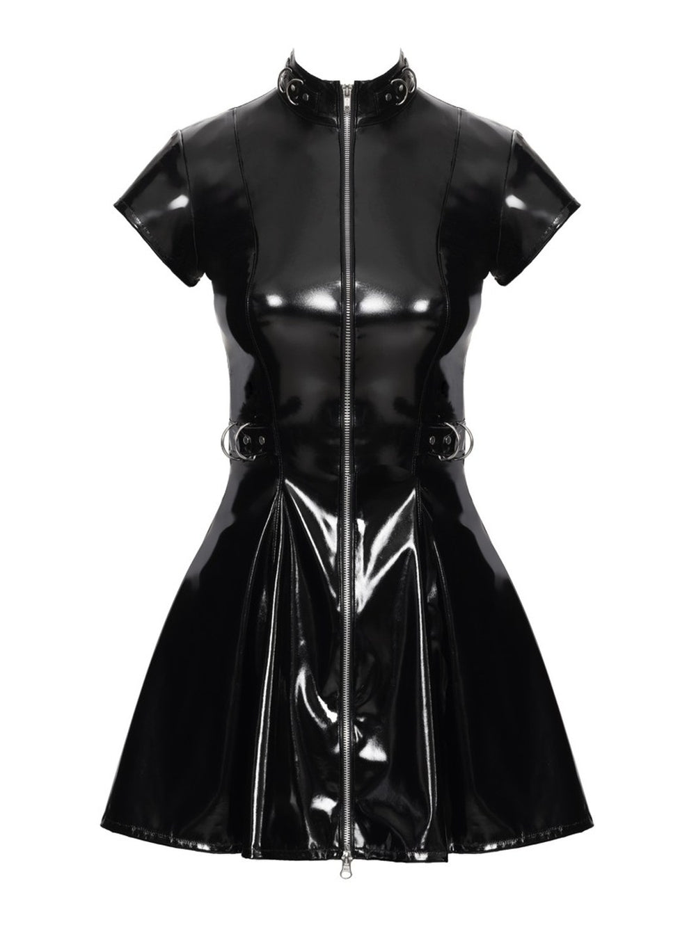 Vinyl Dress flared S