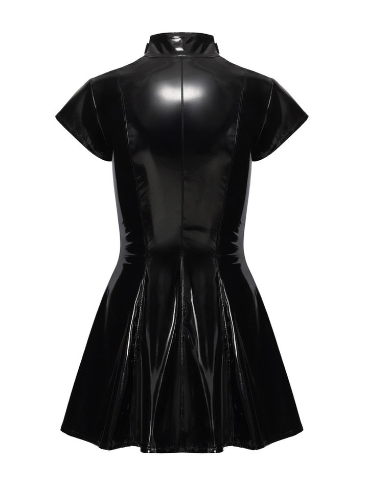 Vinyl Dress flared S