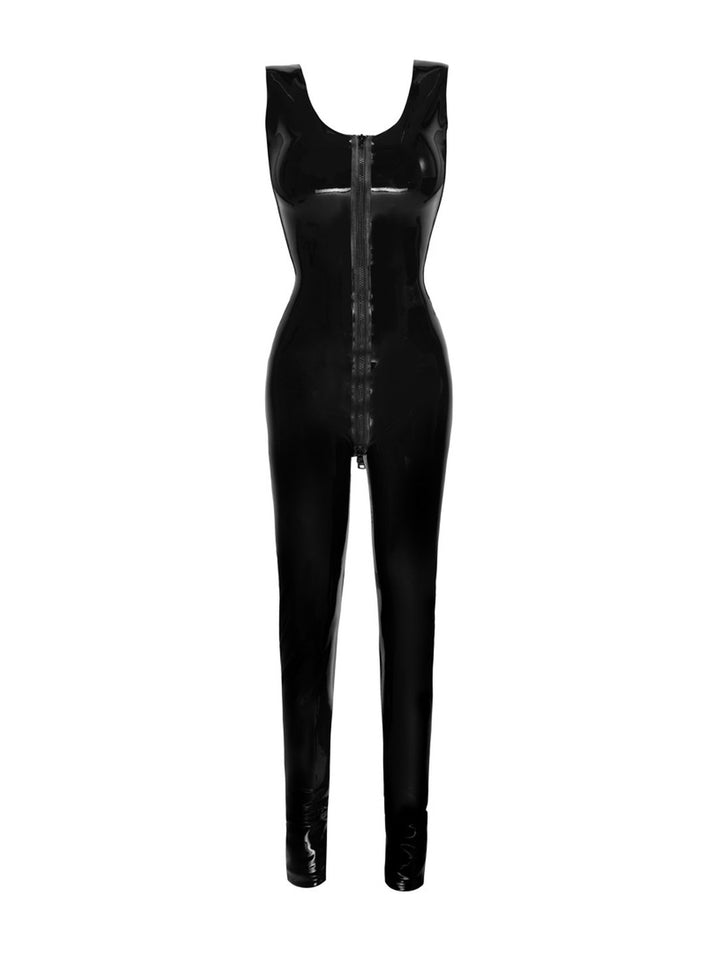 Latex Catsuit black