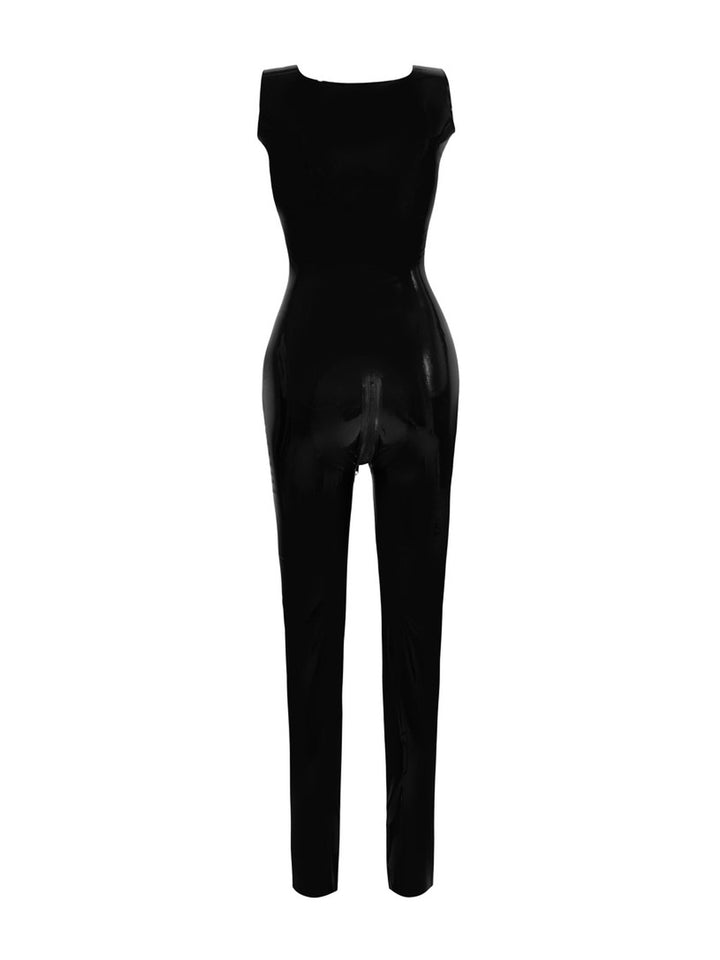 Latex Catsuit black