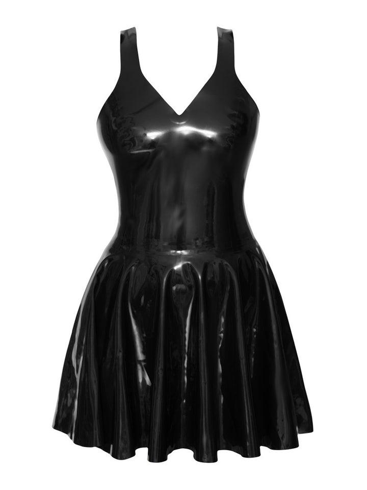 Latex Mini Dress