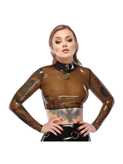 Transparant Latex Shirt LATE X
