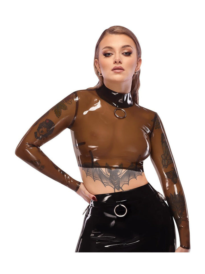 Transparant Latex Shirt LATE X