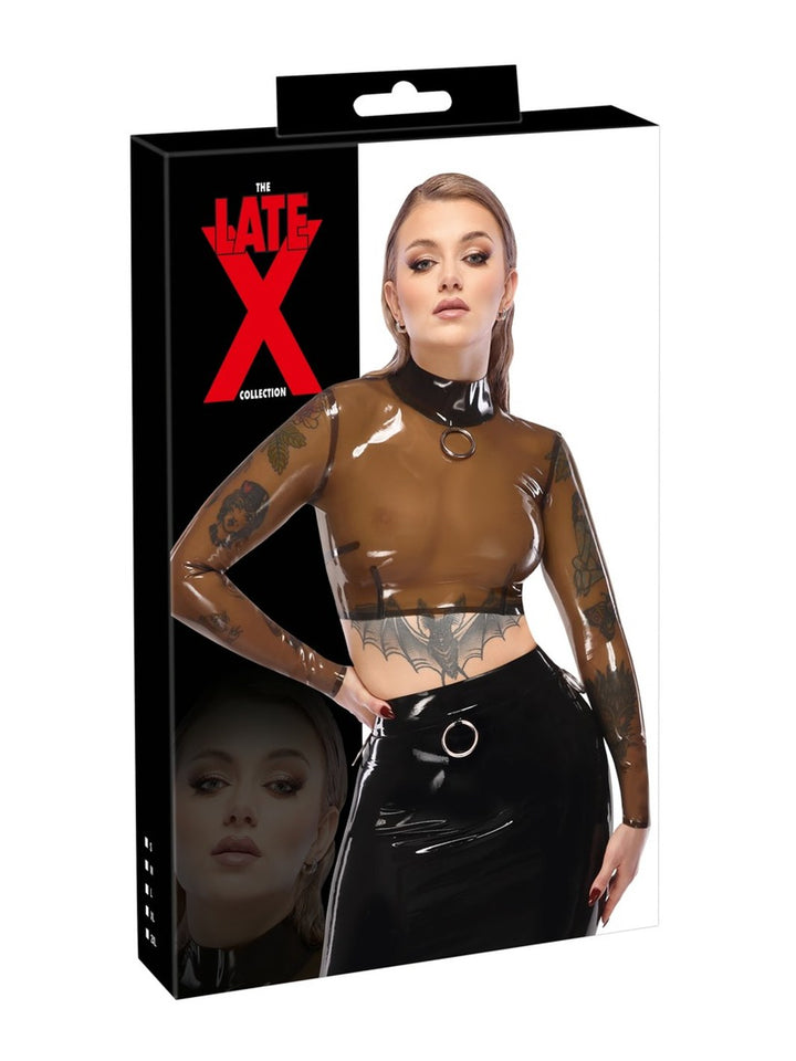 Transparant Latex Shirt LATE X