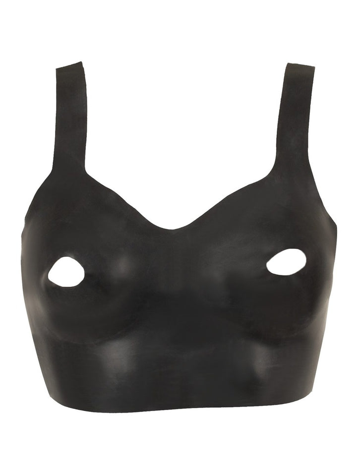 Latex Top black
