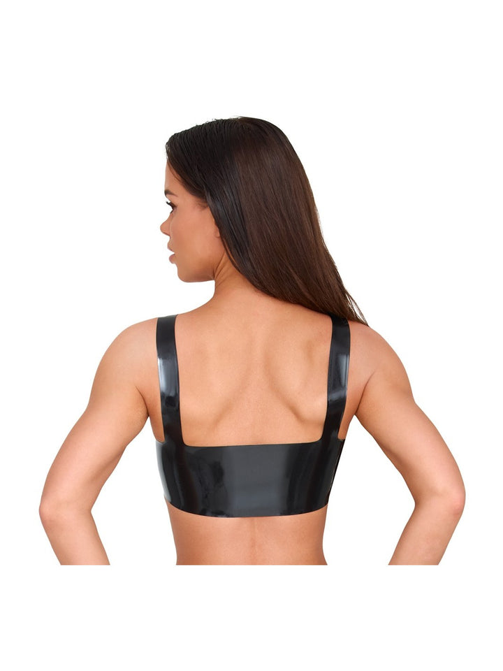 Latex Top black