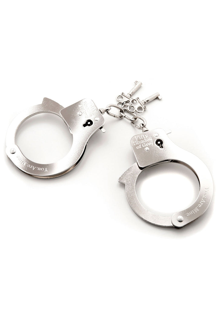 Fifty Shades of Grey You Are Mine metalen handboeien