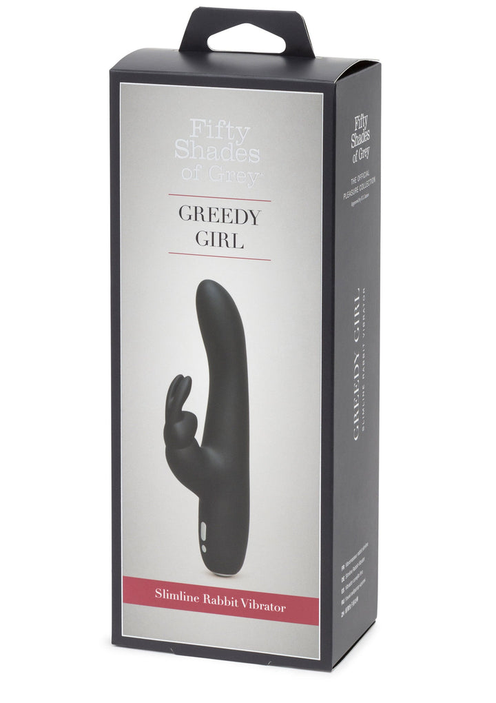 Fifty Shades of Grey Slimline Rabbit Vibrator | Rabbit vibrator - Fifty Shades of Grey | SIN&LACE