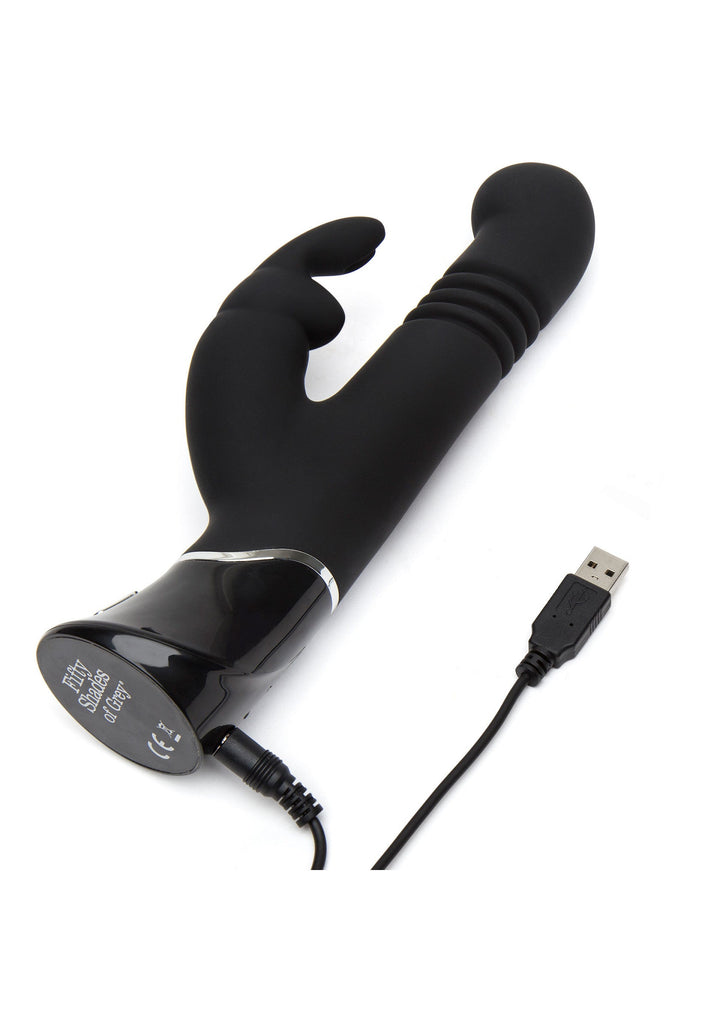 Fifty Shades of Grey Stotende Rabbit Vibrator | Rabbit vibrator - Fifty Shades of Grey | SIN&LACE