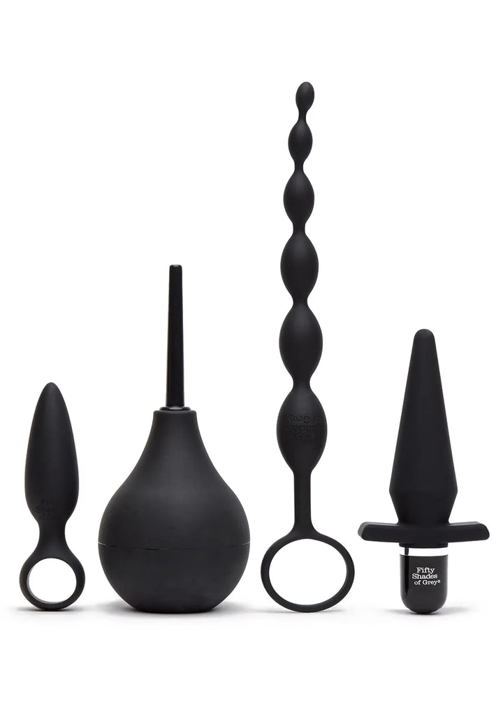 Fifty Shades of Grey Anal kit 4 pcs | Buttplug - Fifty Shades of Grey | SIN&LACE