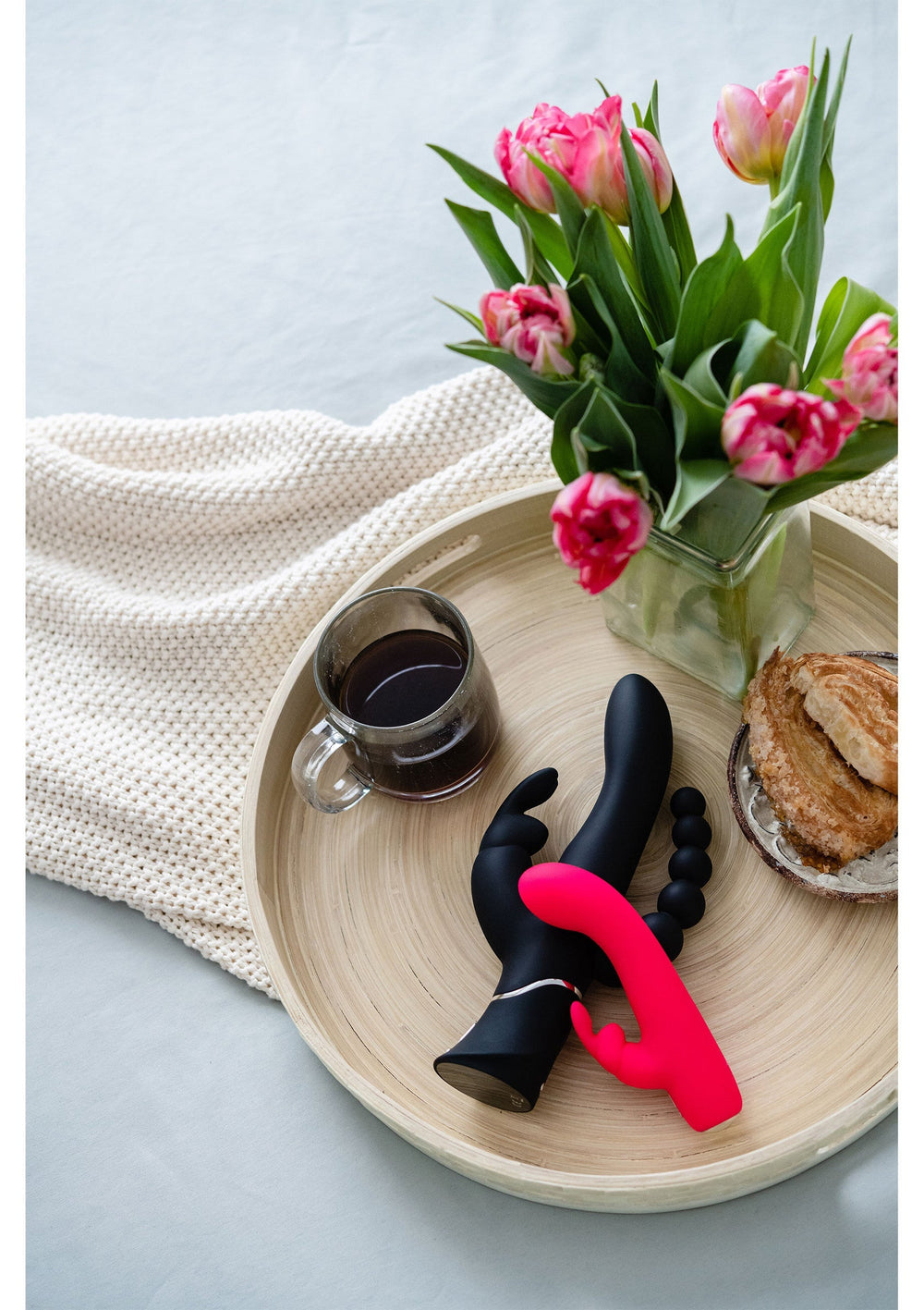 Happy Rabbit Triple Curve Rabbit | Grote vibrator - Happy Rabbit | SIN&LACE