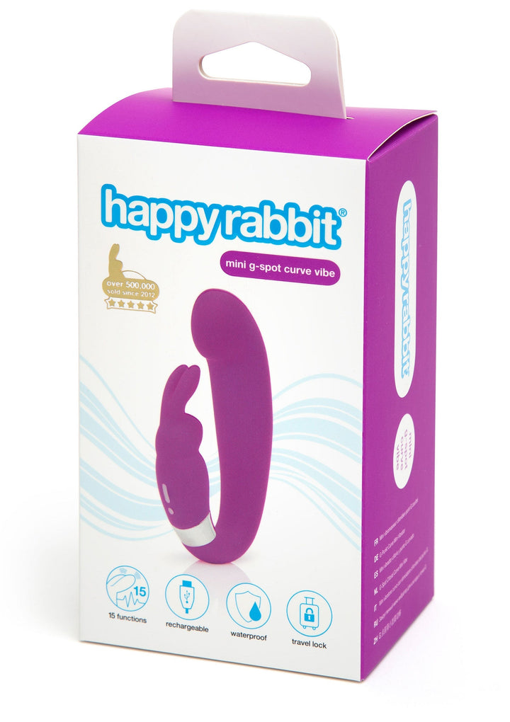 Happy Rabbit G-Spot Curve Rabbit Vibrator | Rabbit vibrator - Happy Rabbit | SIN&LACE