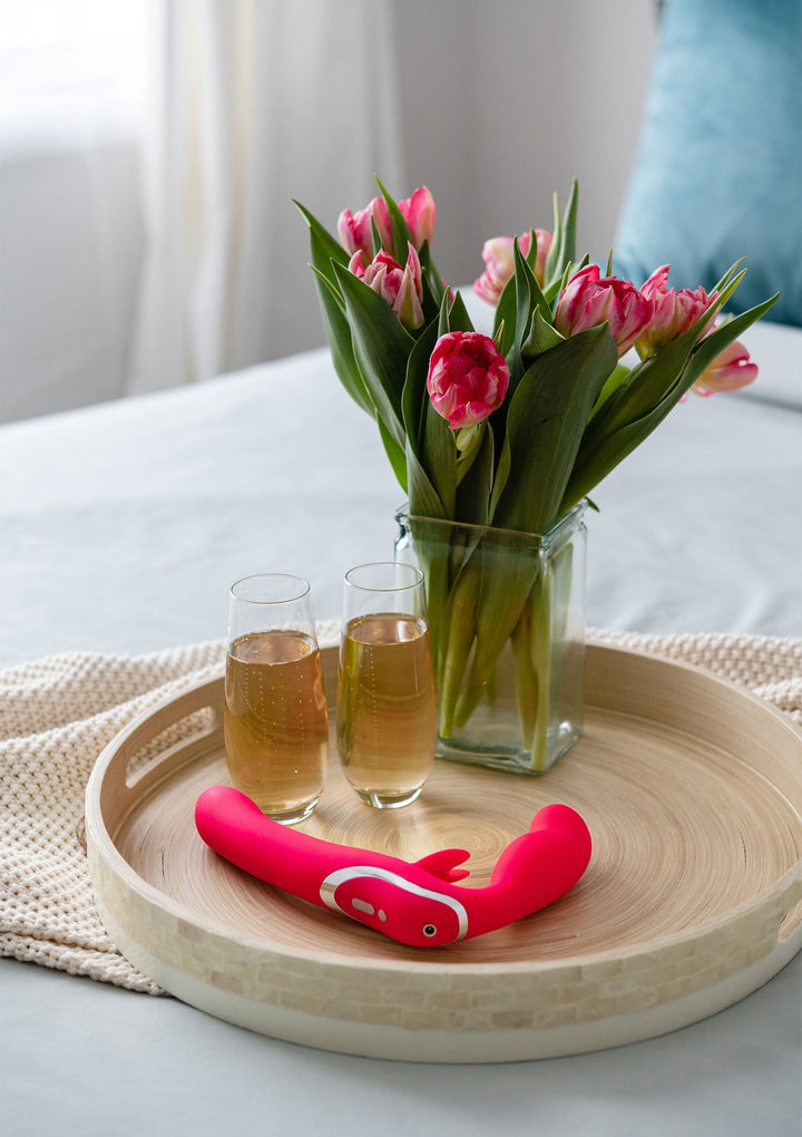 Vibrating Strapless Strap On - Roze - afbeelding 8