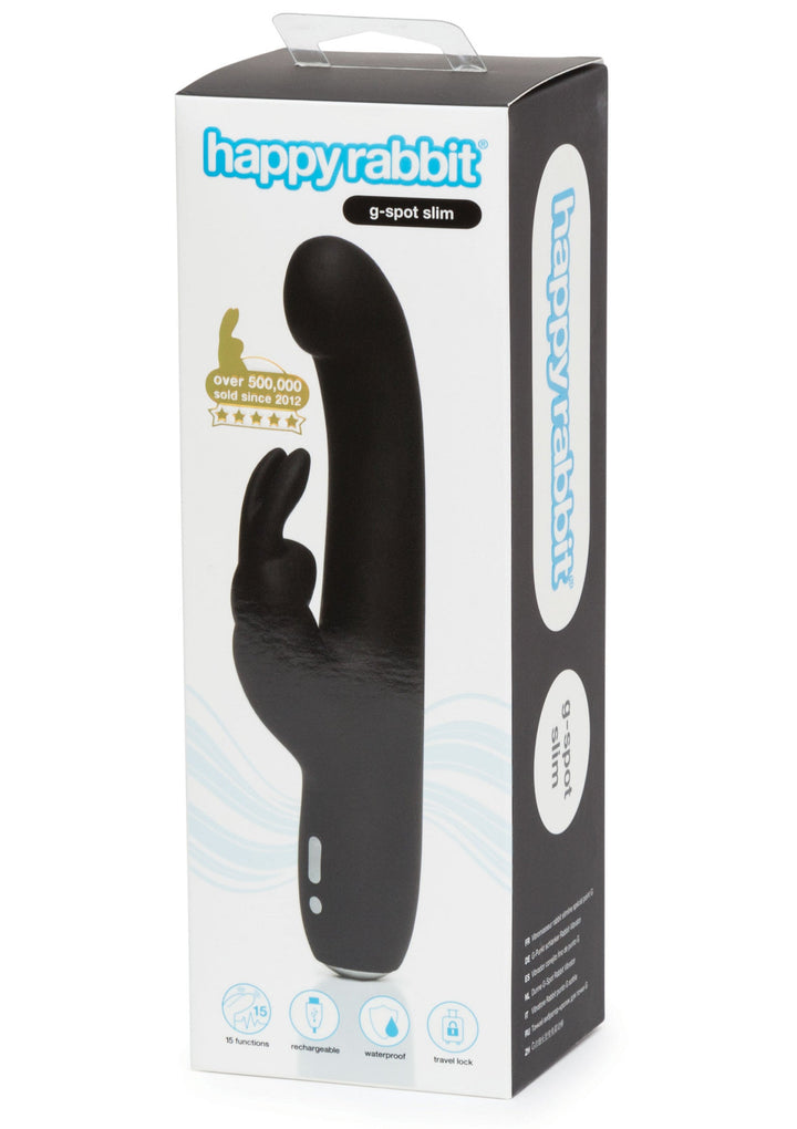 Happy Rabbit Slimline G-Spot Rabbit | Rabbit vibrator - Happy Rabbit | SIN&LACE