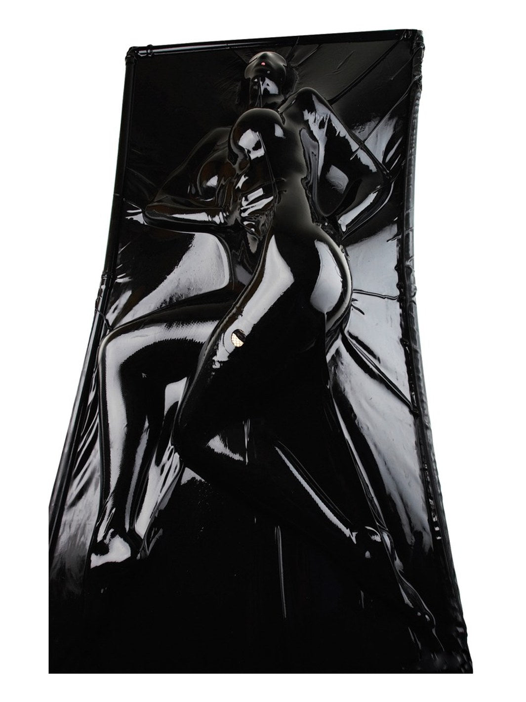 Latex Vacuum Bed Black
